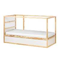 تخت خواب دو طبقه کودک ایکیا مدل KURA