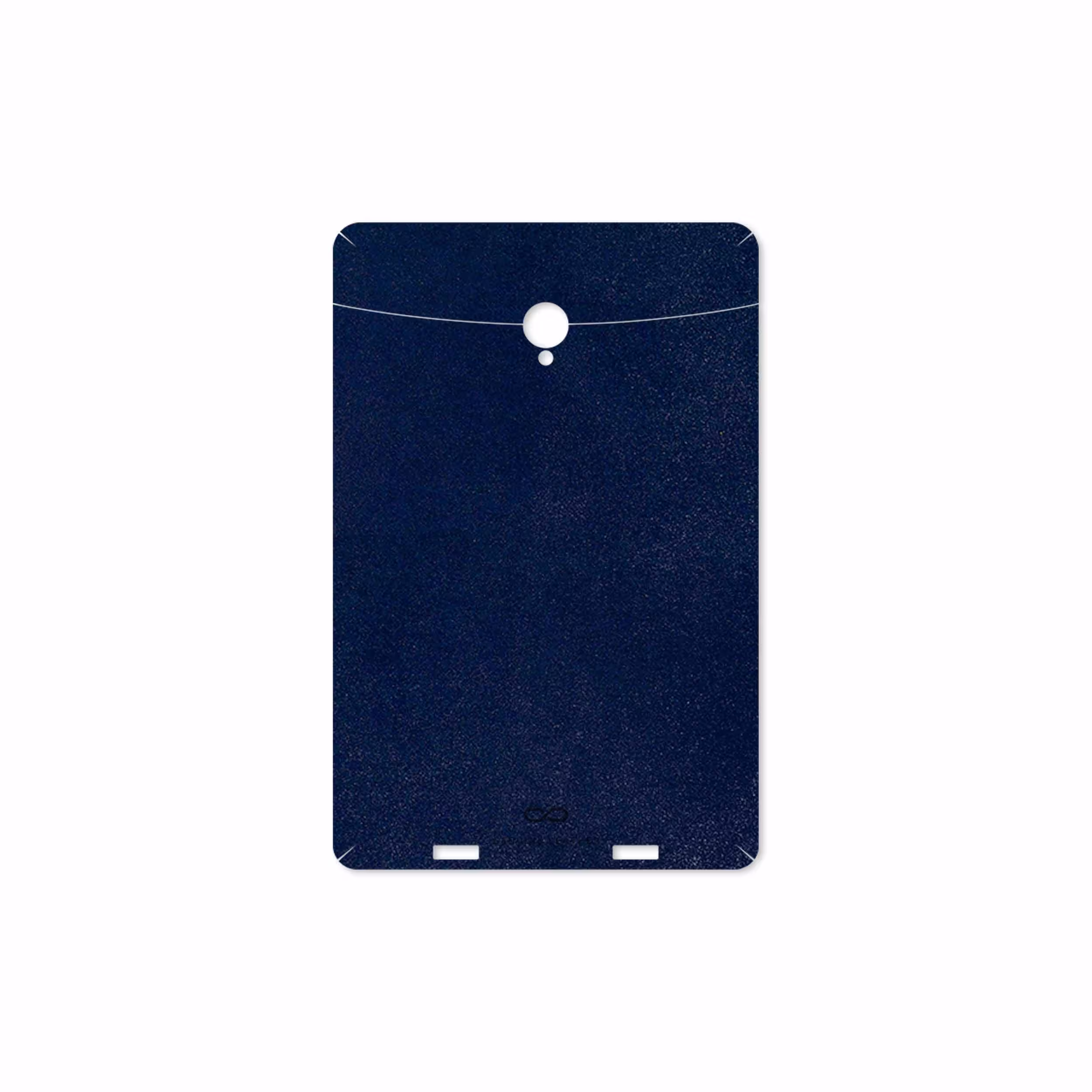 برچسب پوششی ماهوت مدل Deep-Blue-Leather مناسب برای تبلت وریکو Unipad