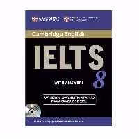 کتاب زبان IELTS Cambridge 8 همراه با CD