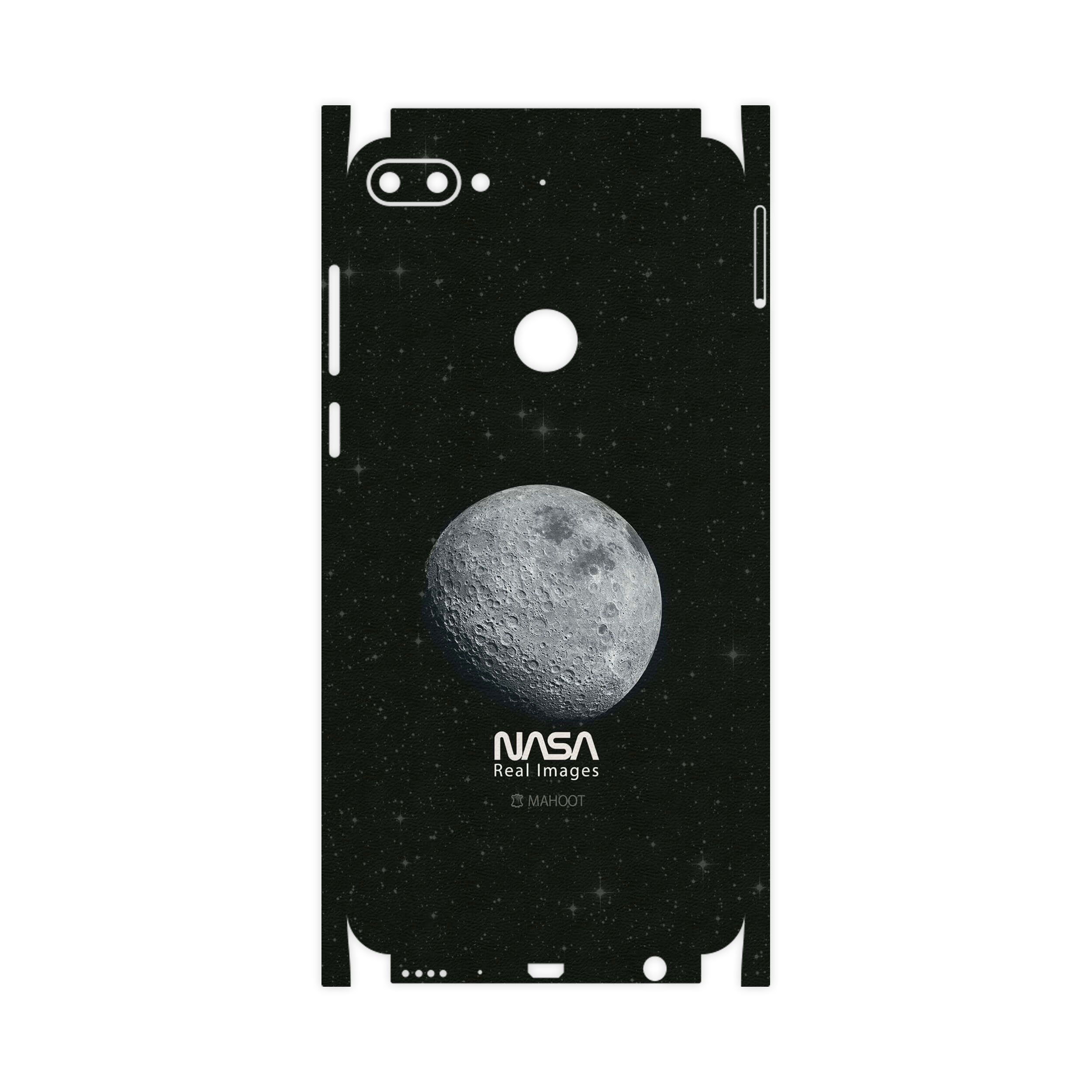 برچسب پوششی ماهوت مدل Moon-By-NASA-FullSkin مناسب برای گوشی موبایل اچ تی سی Desire 12 Plus