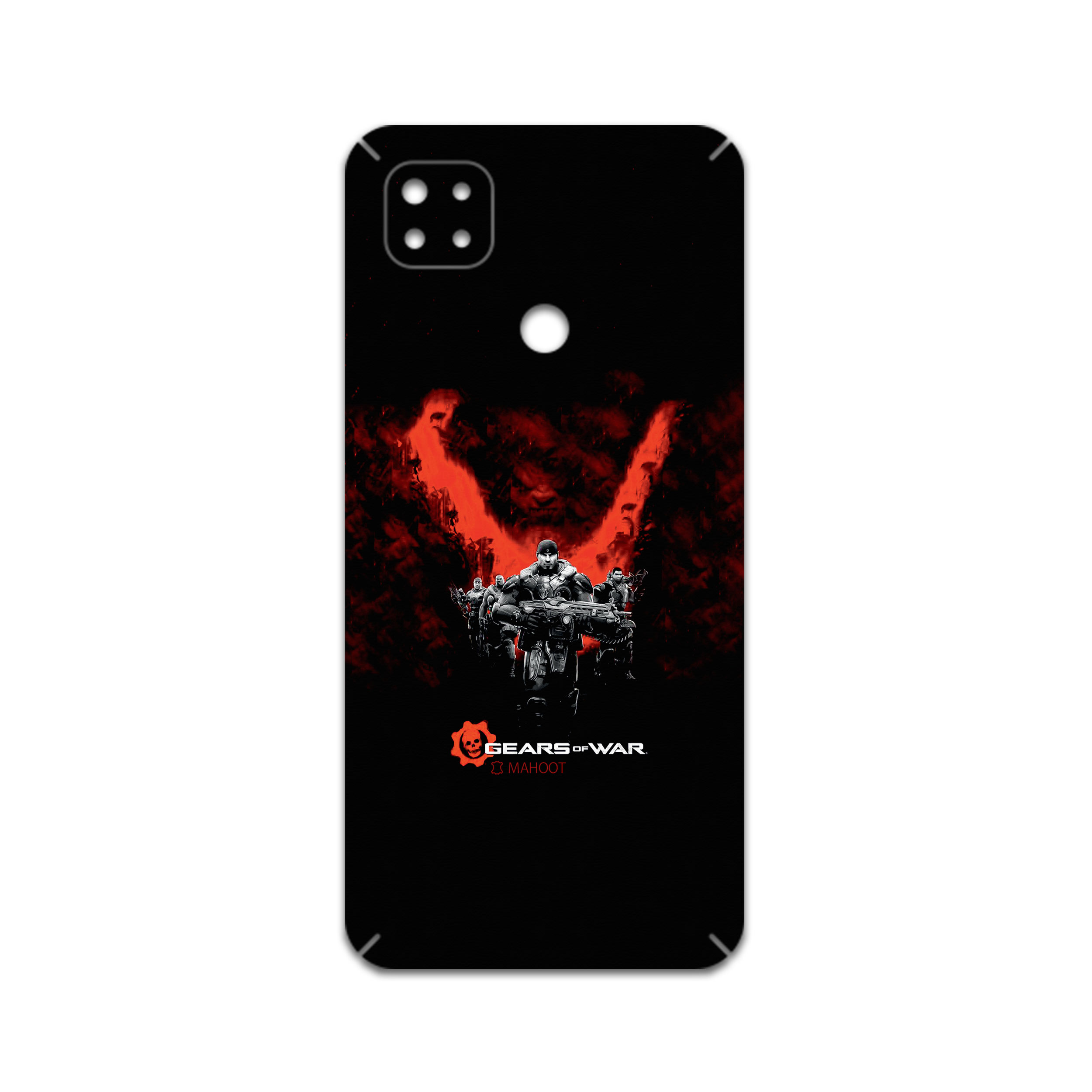 برچسب پوششی ماهوت مدل GEARS-OF-WAR-Game مناسب برای گوشی موبایل شیائومی Redmi 9C NFC