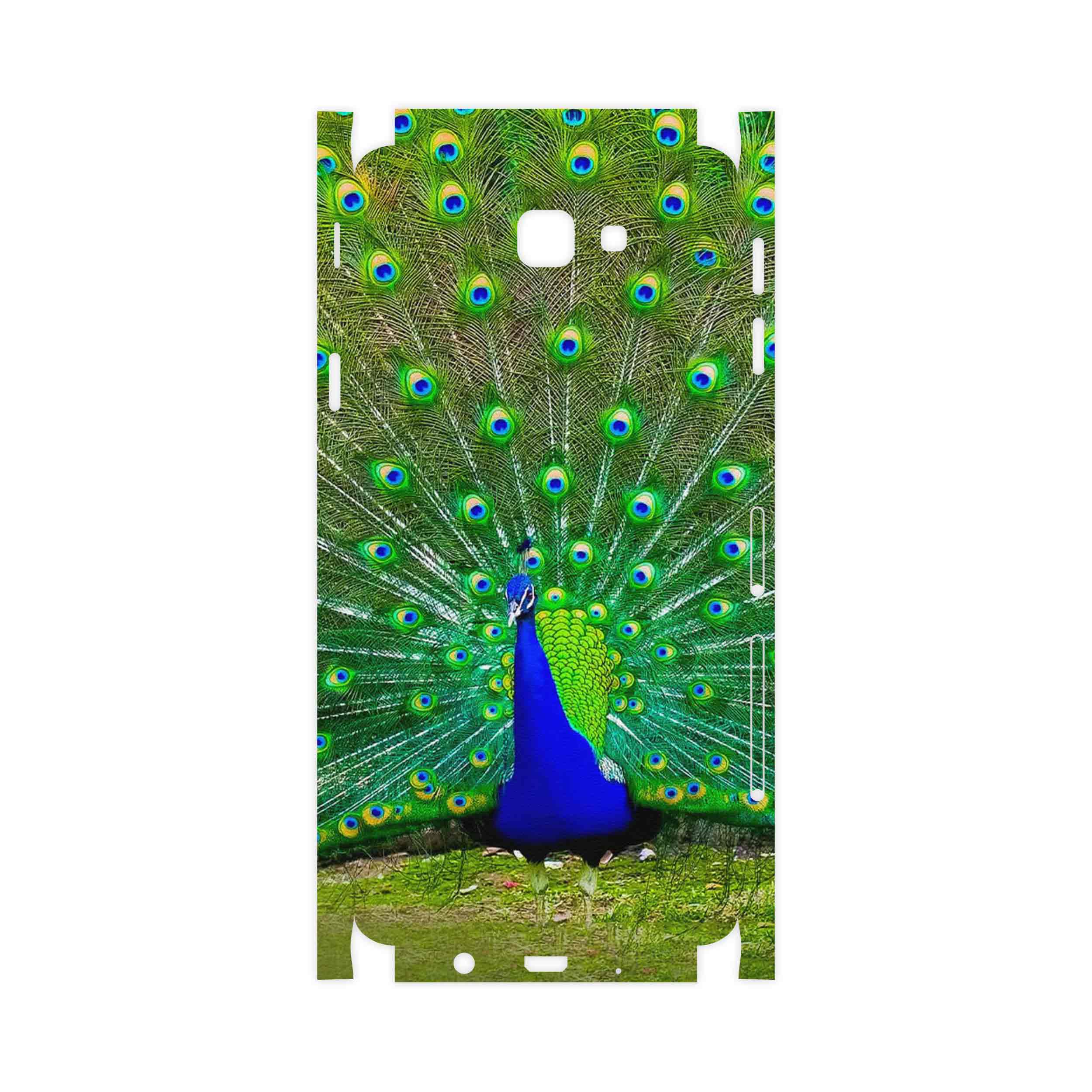 برچسب پوششی ماهوت مدل Peacock-FullSkin مناسب برای گوشی موبایل سامسونگ Galaxy J5 Prime