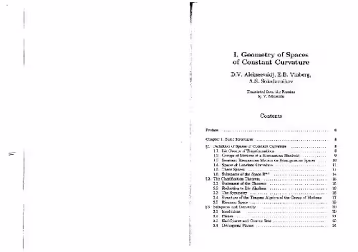 خرید و دانلود نسخه کامل کتاب Geometry of Spaces of Constant Curvature