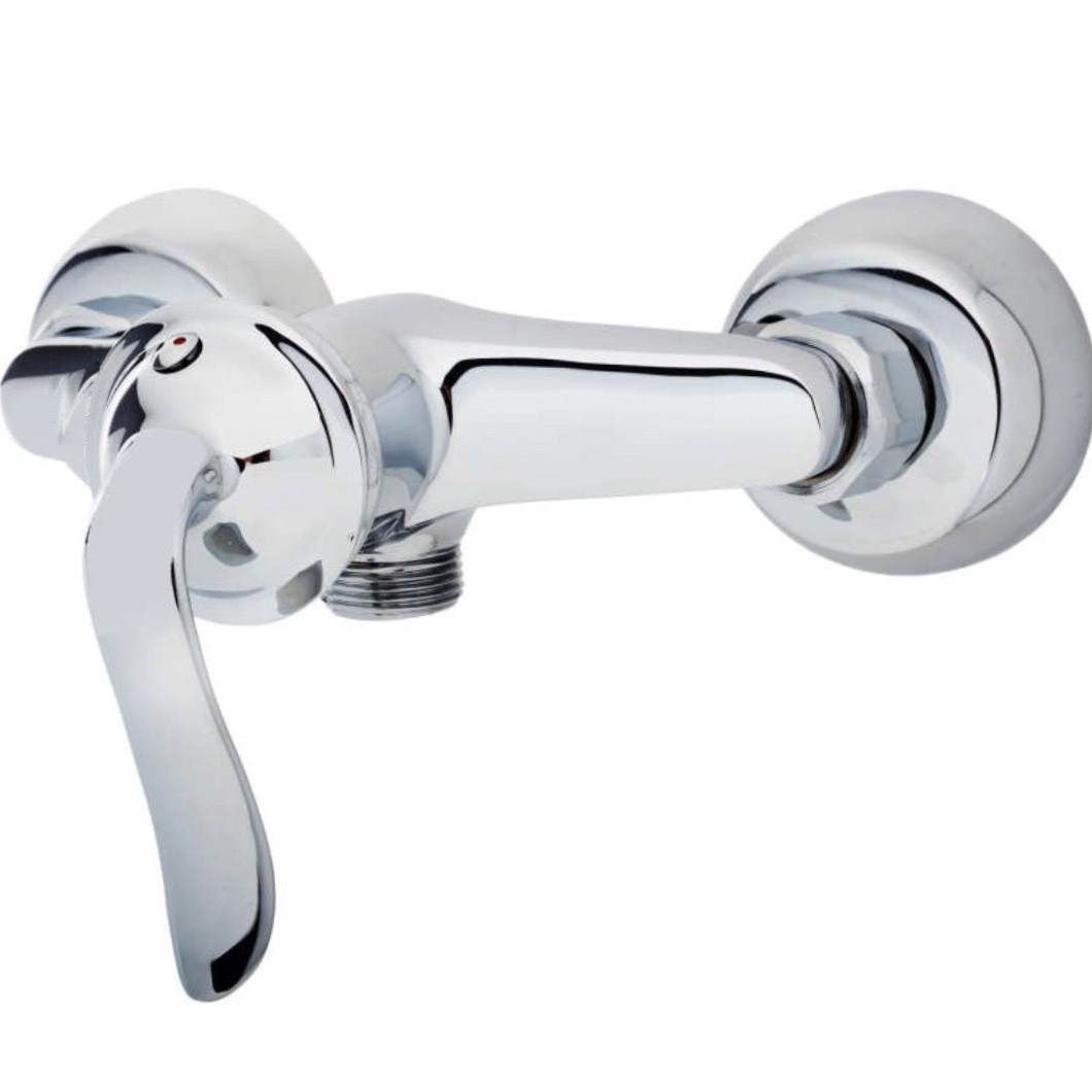 شیر سرویس بهداشتی شیرالات رز مدل قاجاری رنگ کروم کاتریج بزرگ پرفشار 