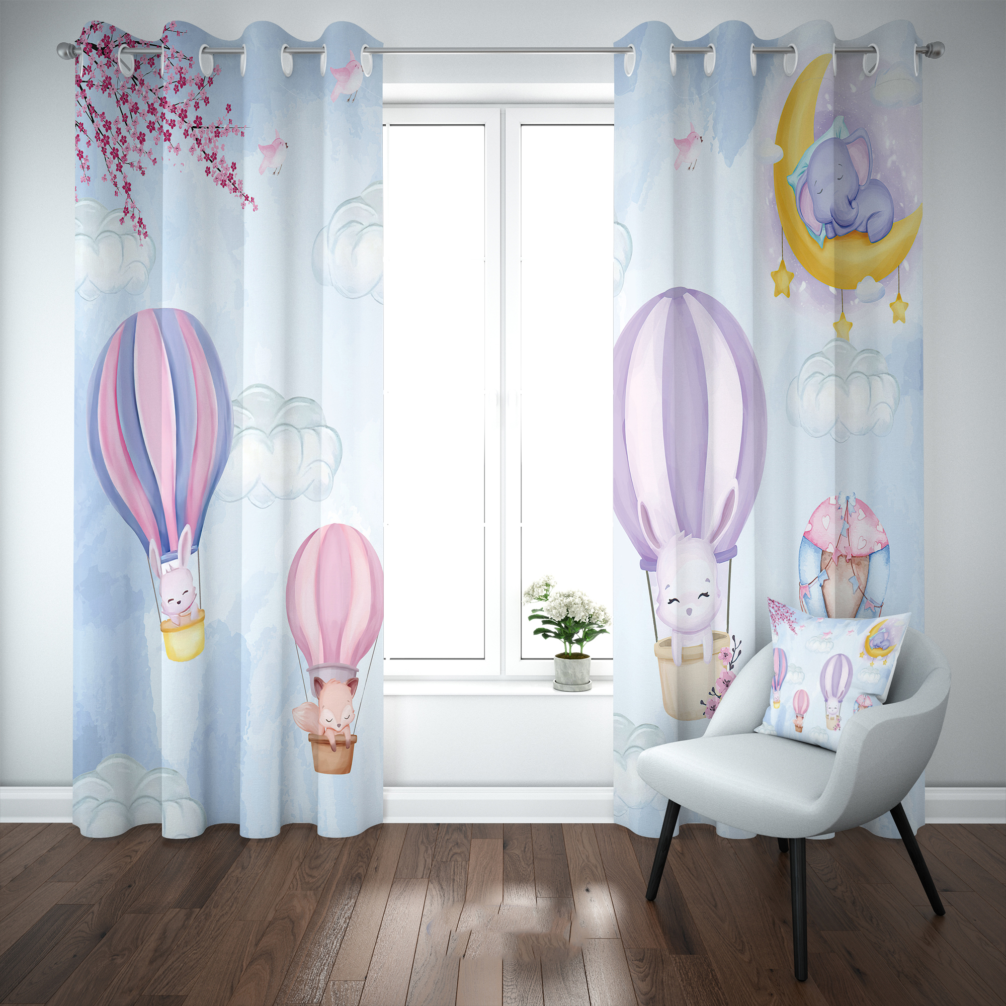 پرده مدل b2546 سایز 140×280 سانتی متر