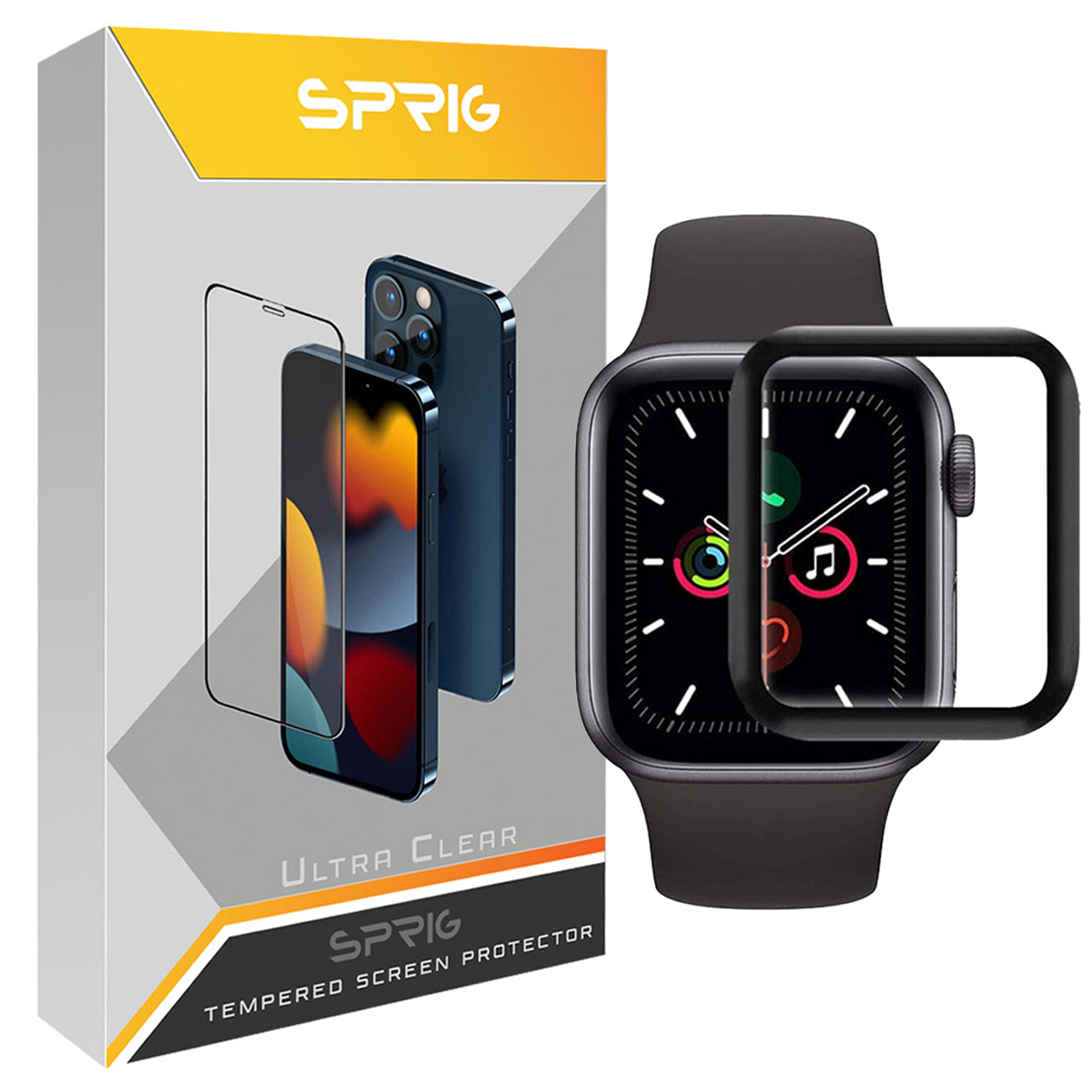 محافظ صفحه نمایش نانو اسپریگ مدل NST مناسب برای اپل واچ Series 4 44mm