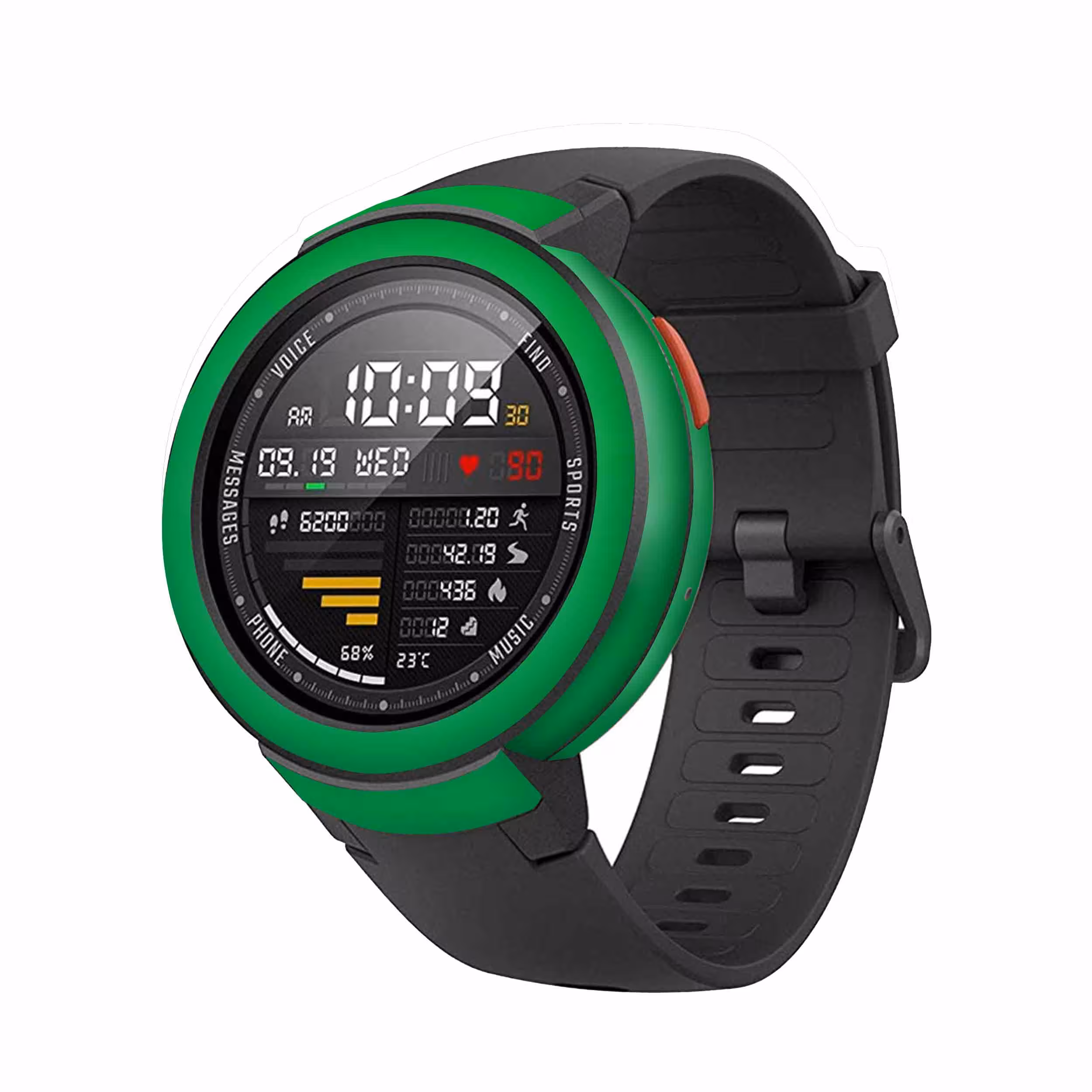 برچسب ماهوت طرح Matte Green مناسب برای ساعت هوشمند شیایومی Amazfit Verge