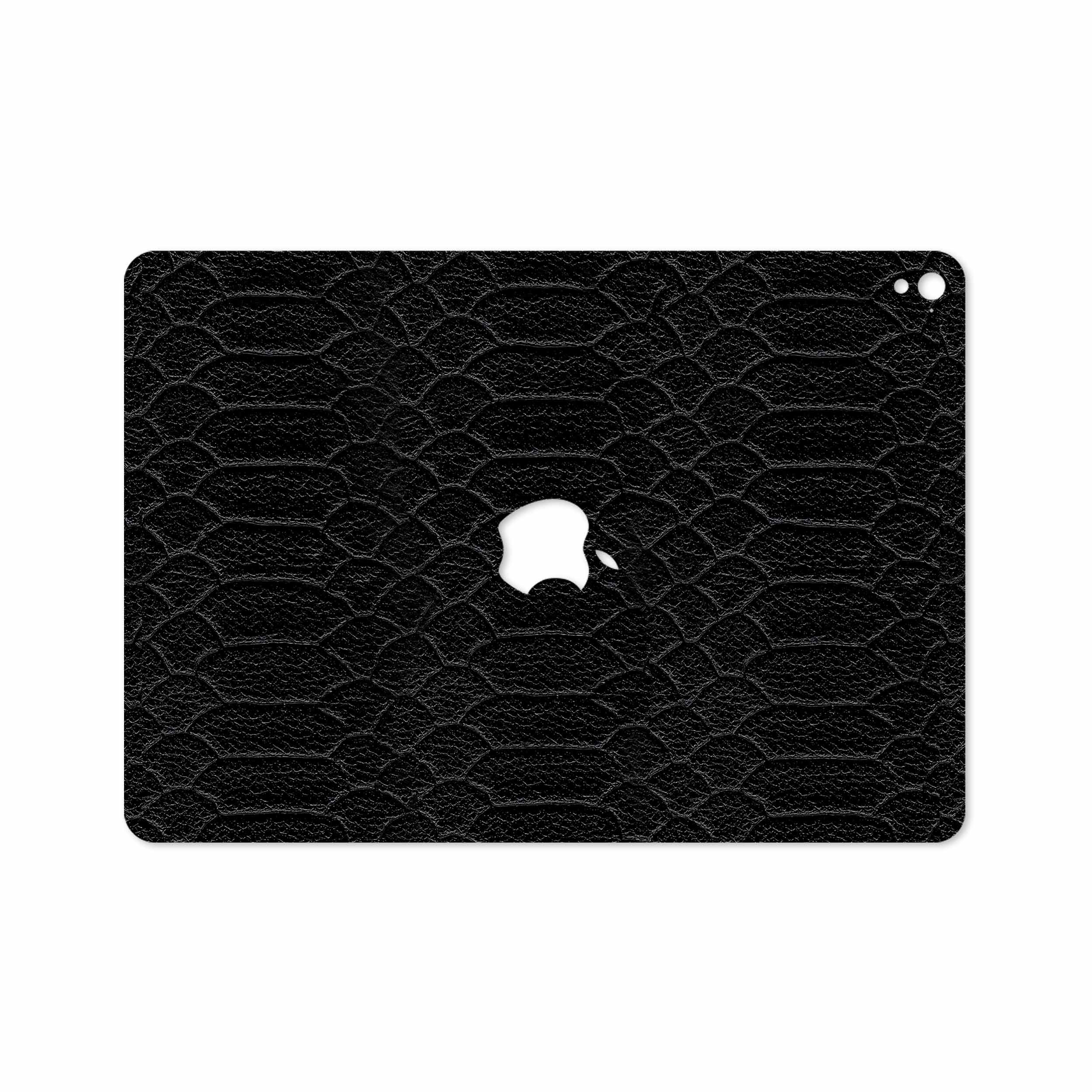 برچسب پوششی ماهوت مدل Black-Snake-Leather مناسب برای تبلت اپل iPad Pro 9.7 2016 A1675