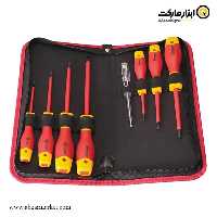 ست پیچ گوشتی عایق برق فشار قوی بوهر 8 عددی مدل 0200204