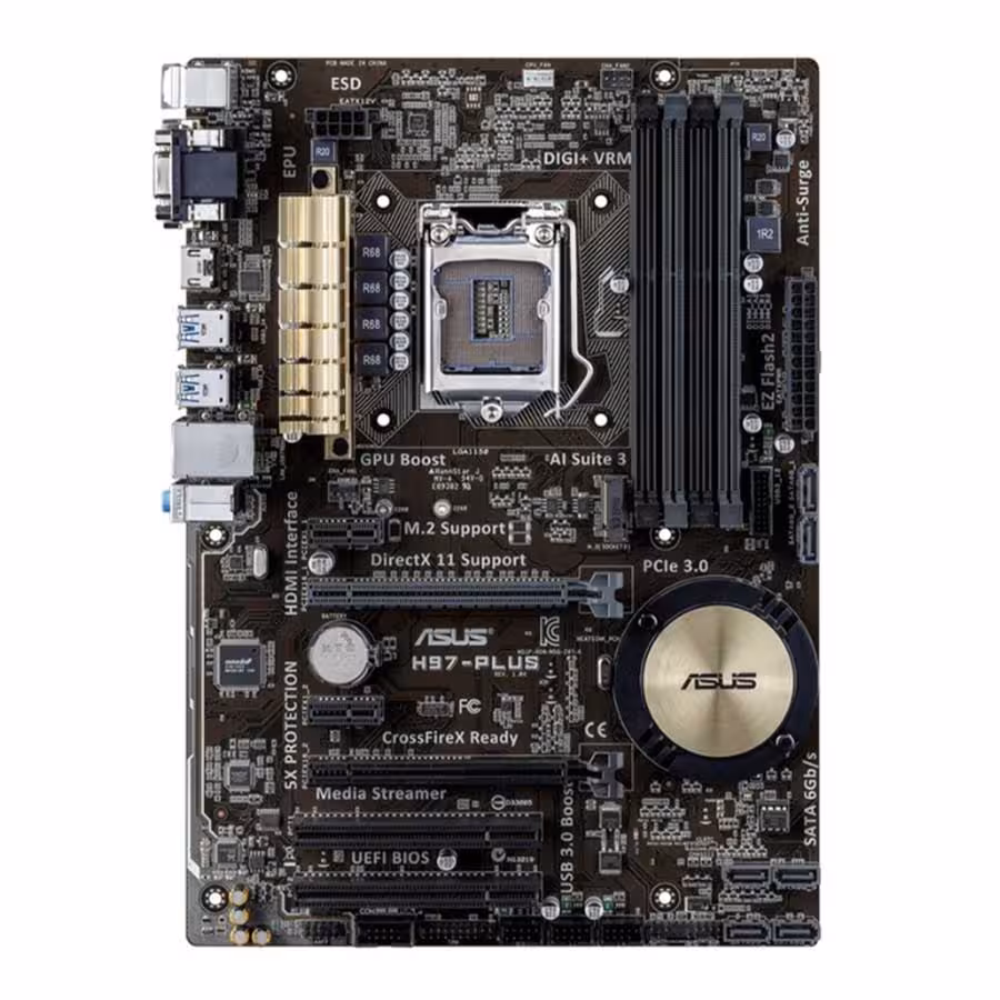 قیمت و خرید مادربرد ایسوس مدل H97 PLUS DDR3 | یاس ارتباط