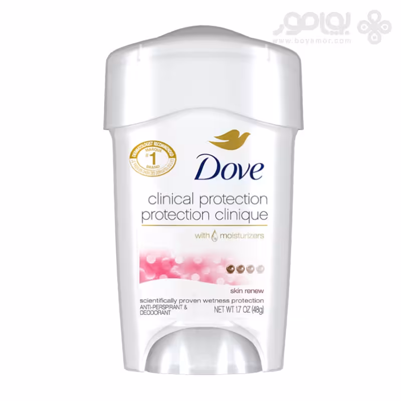 دئودورانت ضد تعریق زنانه داو کلینیکال مدل SKIN RENEW