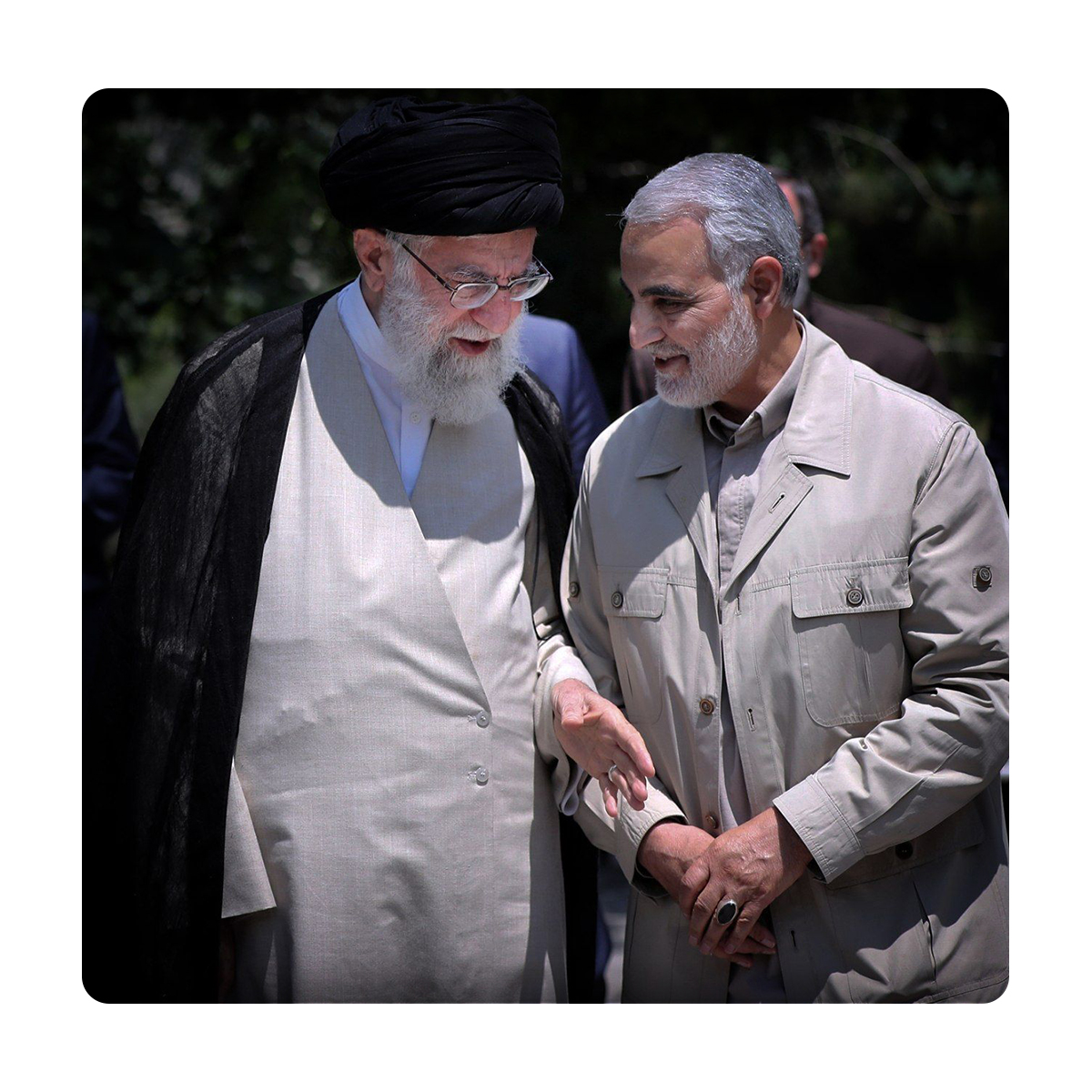  کاشی مدل حاج قاسم و رهبری km10 کد 417