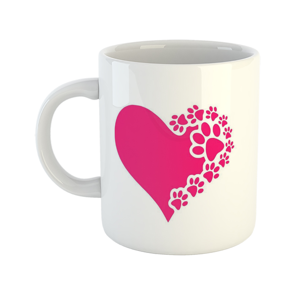 ماگ طرح گربه مدل پنجه F2