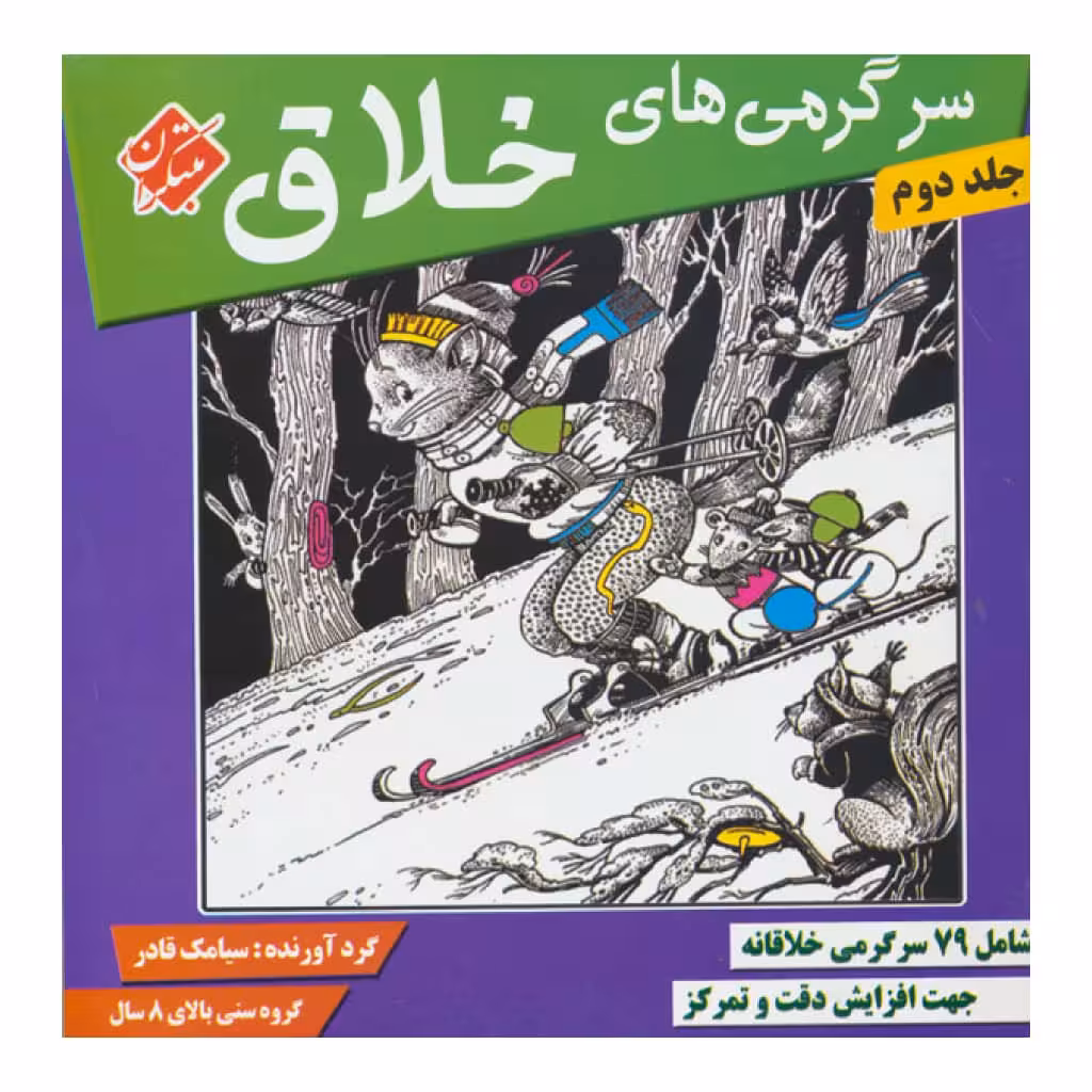 كتاب سرگرمي هاي خلاق 2 اثر سيامك قادر انتشارات مبتكران 