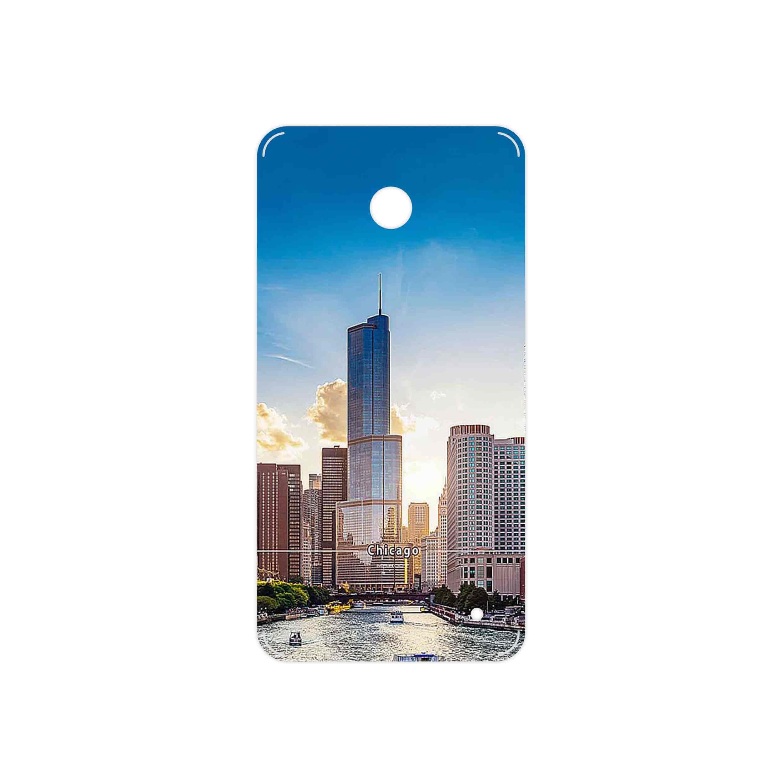 برچسب پوششی ماهوت مدل City of Chicago مناسب برای گوشی موبایل نوکیا Lumia 630