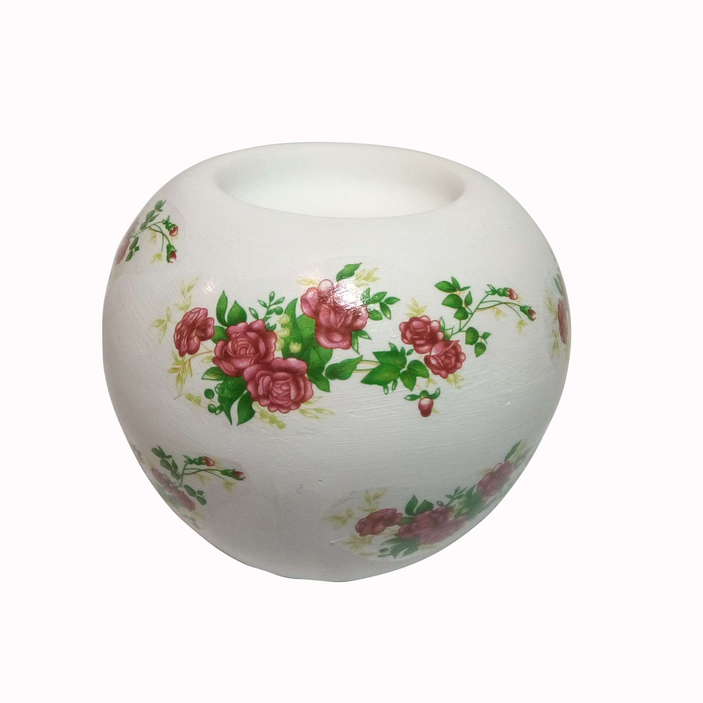 جاشمعی مدل گل سرخ کد 500‌