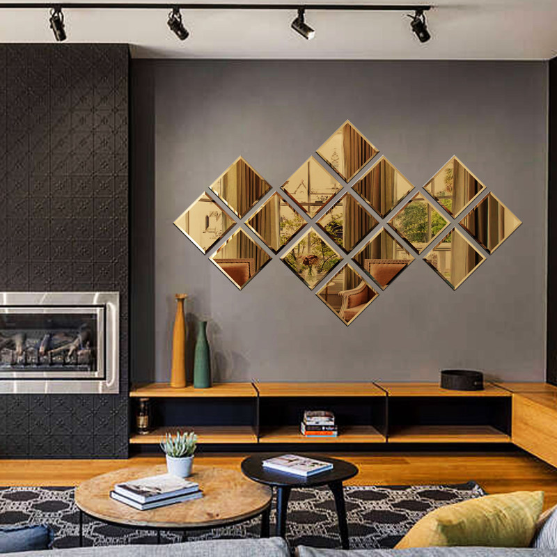 آینه مدل مربع بسته 15 عددی