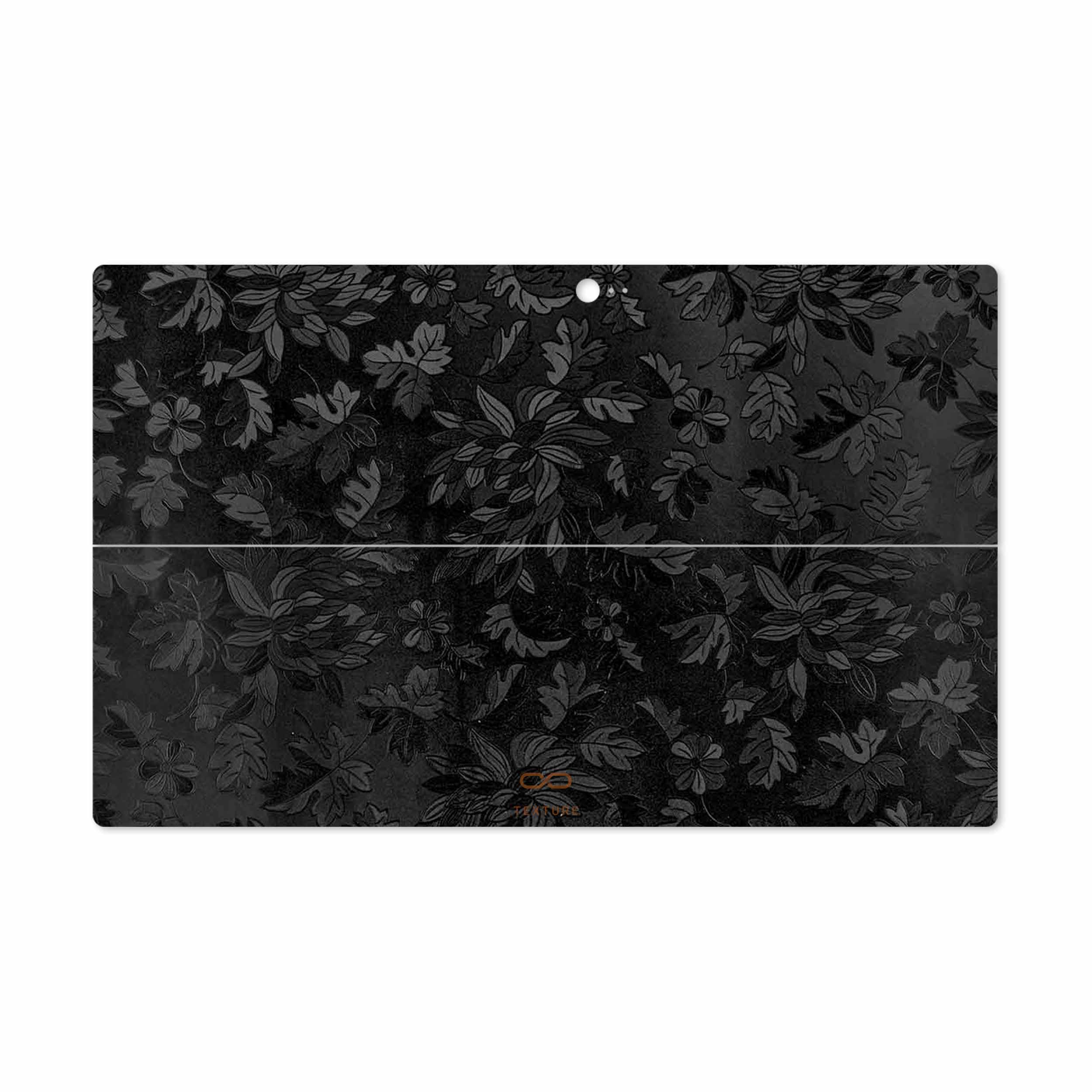 برچسب پوششی ماهوت مدل Black-Wildflower مناسب برای تبلت مایکروسافت Surface 2 RT 2013
