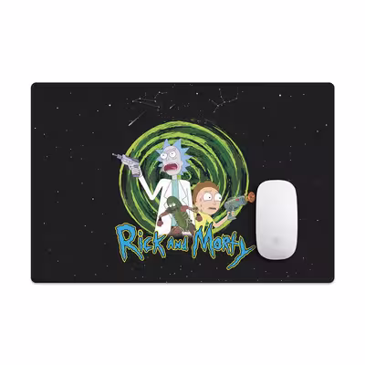 ماوس پد مخصوص بازی طرح Rick and Morty