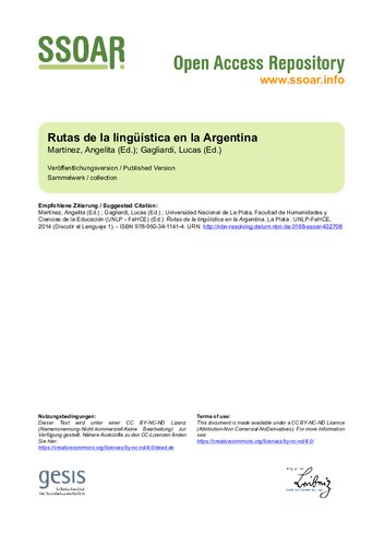 خرید و دانلود نسخه کامل کتاب Rutas de la lingüística en la Argentina