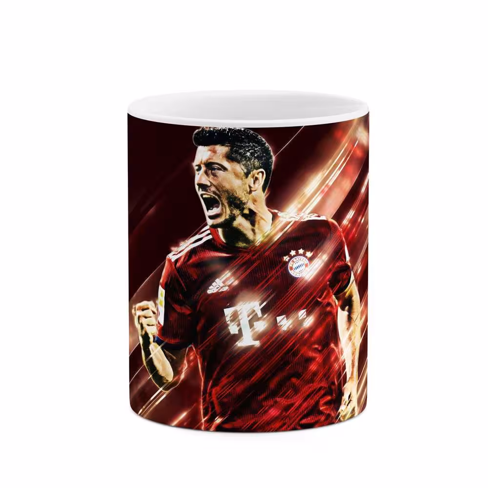 ماگ طرح فوتبالیست Robert Lewandowski مدل mgp12896