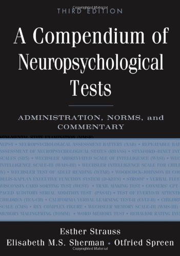 خرید و دانلود نسخه کامل کتاب A Compendium of Neuropsychological Tests: Administration, Norms, and Commentary (3rd Edition) - Pdf