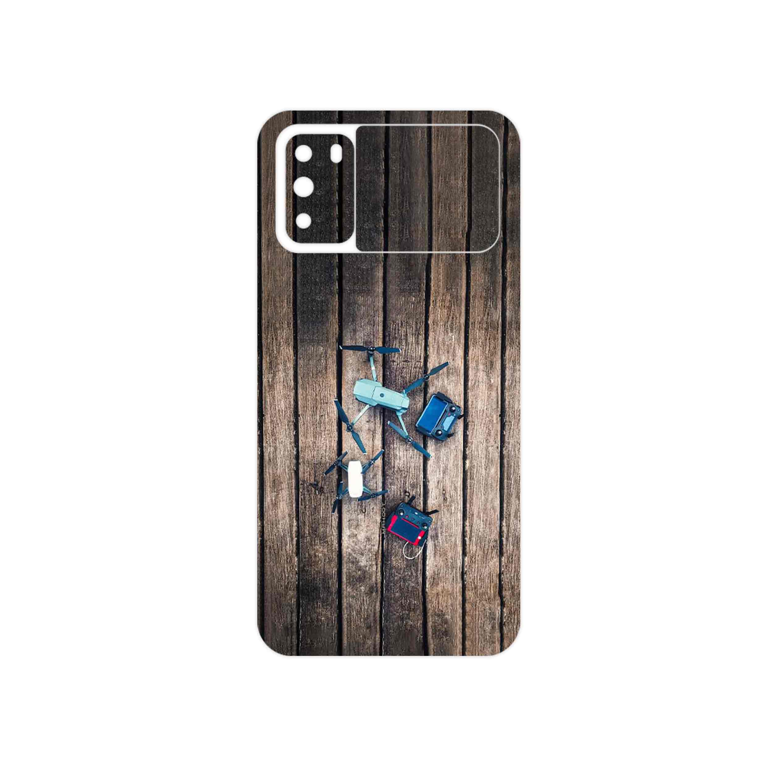 برچسب پوششی ماهوت مدل Drone مناسب برای گوشی موبایل شیائومی Poco M3