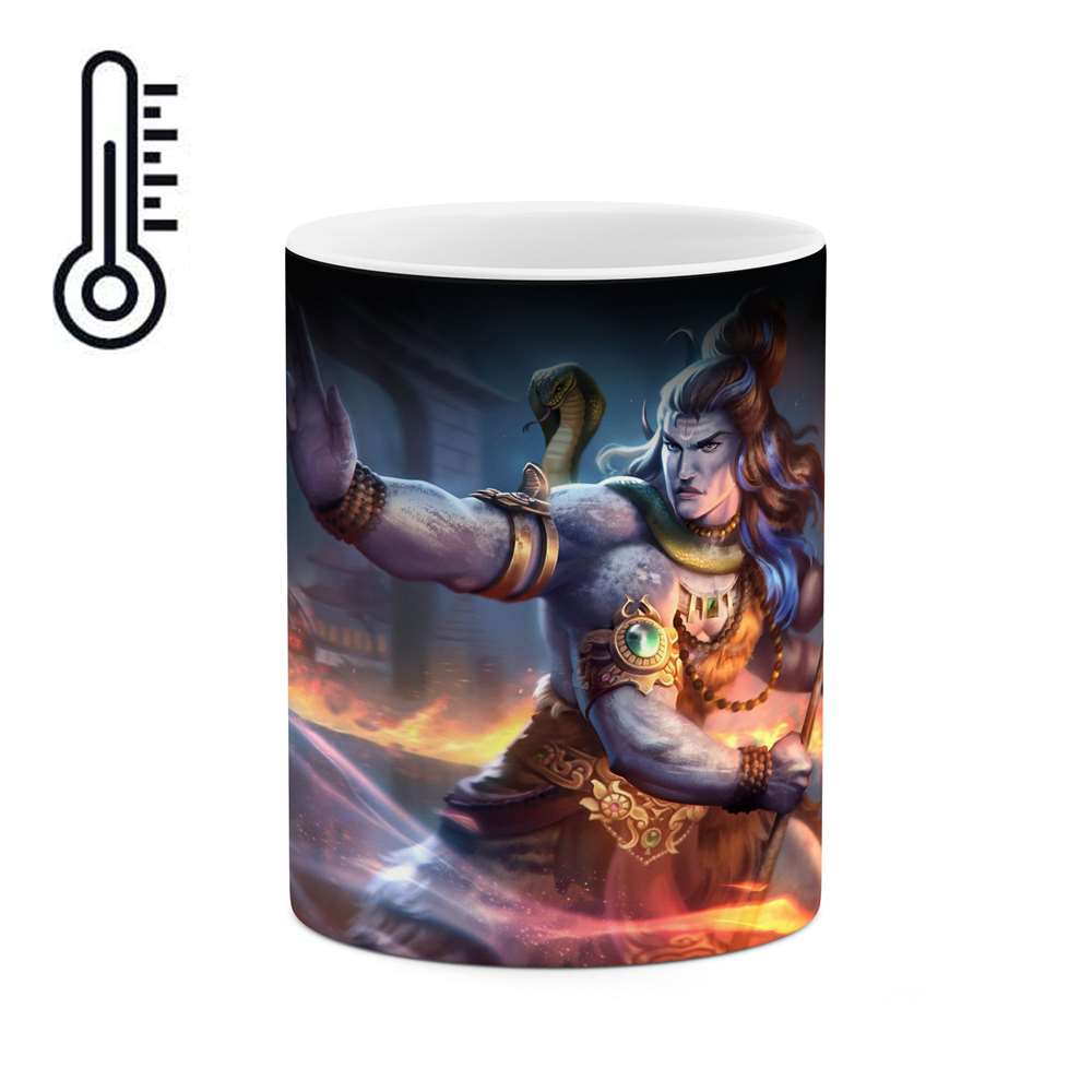 ماگ حرارتی طرح Lord shiva  مدل mgph14981