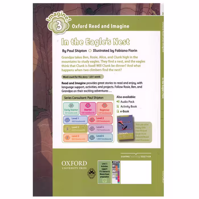 کتاب Oxford Read and Imagine3 In the Engles Nest اثر Paul Shipton انتشارات الوندپویان
