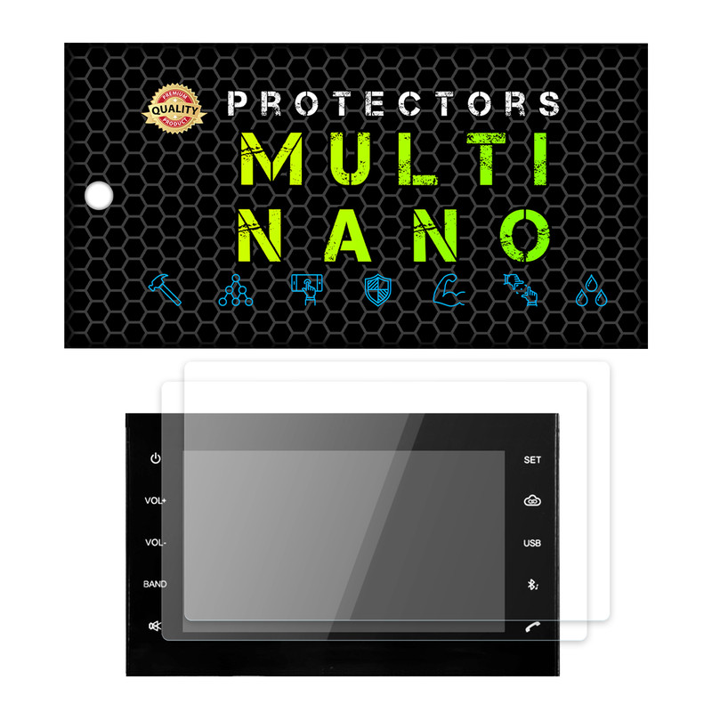 محافظ صفحه نمایش خودرو مولتی نانو مدل X-S2N مناسب برای ام وی ام X33S AT بسته دو عددی | کالا برتری