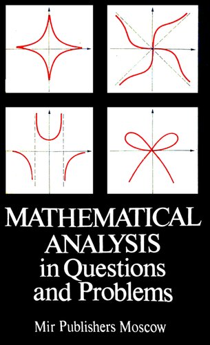 خرید و دانلود نسخه کامل کتاب Mathematical Analysis in Questions and Problems