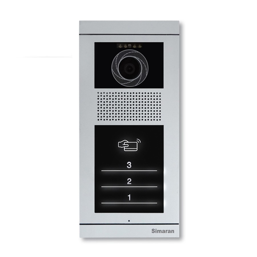 پنل تصویری سه واحدیAHD مدل فردادTouch key کارتخوان(TA3) | 26874604