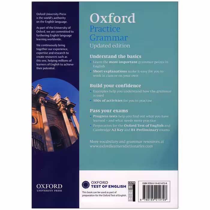 کتاب Oxford Practice Grammar Basic اثر جمعی از نویسندگان انتشارات زبان مهر