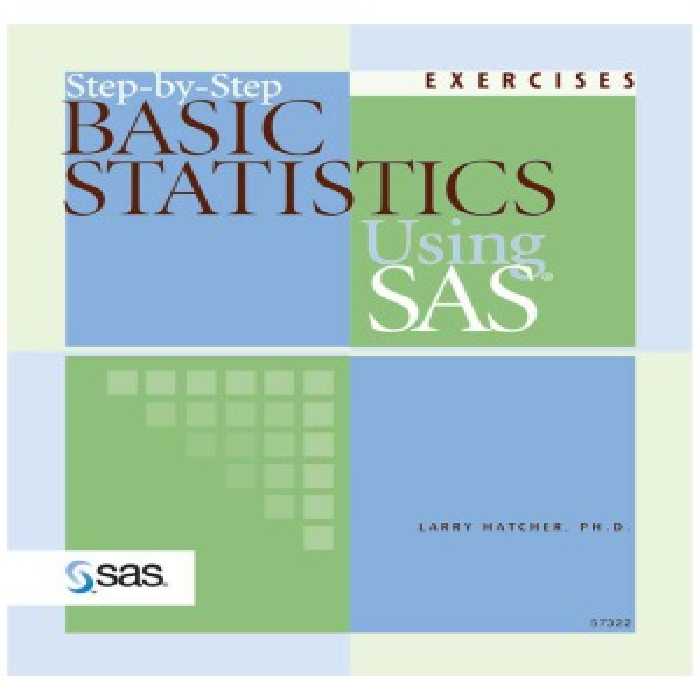 خرید و دانلود نسخه کامل کتاب Step-By-Step Basic Statistics Using SAS. Exercises