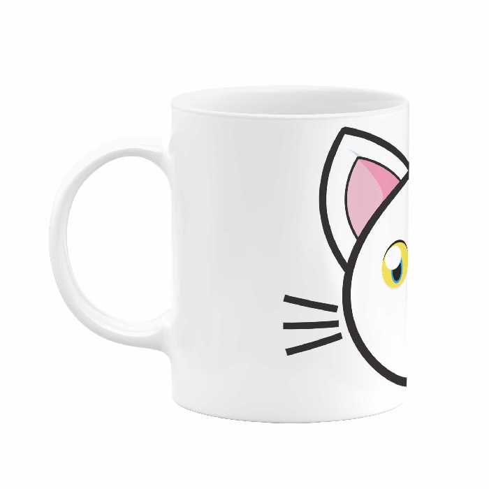 ماگ طرح گربه ملوس مدل mu00685