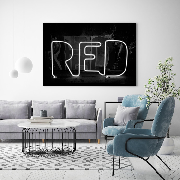 تابلو شاسی طرح نئون کد 177