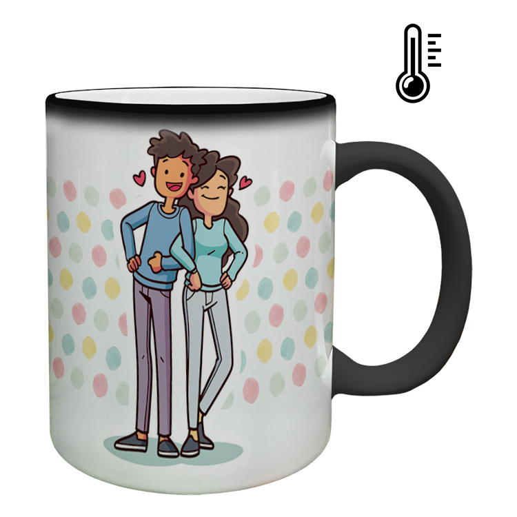 ماگ حرارتی مدل عاشقانه کد 83