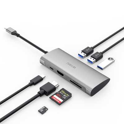 هاب 7 پورت USB-C ویوو مدل ALPHA 7 in 1 A731HP