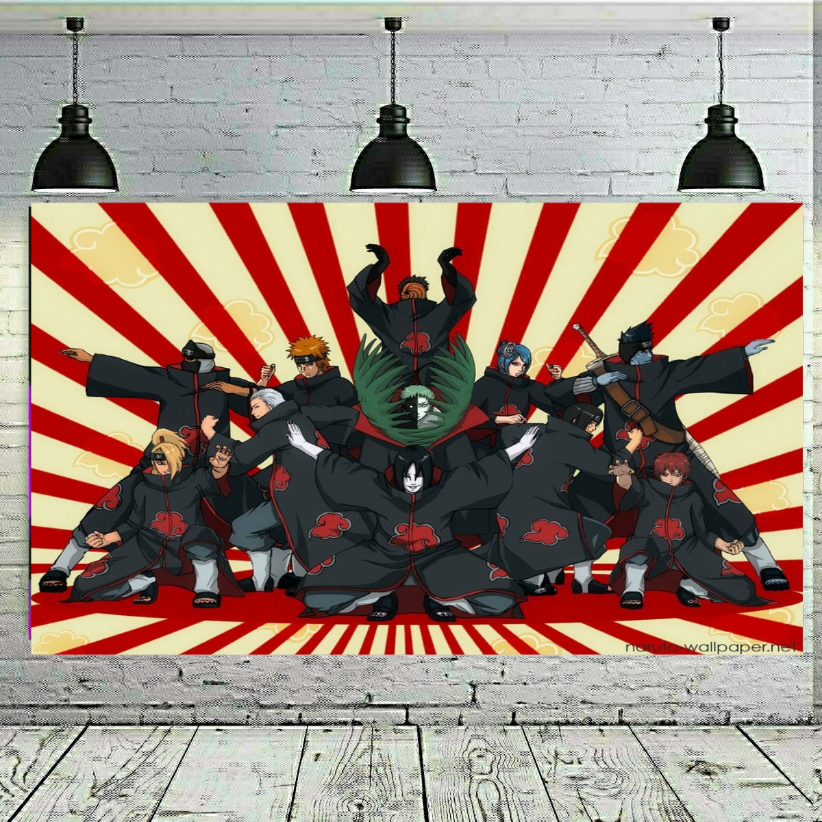 تابلو بوم طرح انیمه نارتو مدل SDB3815