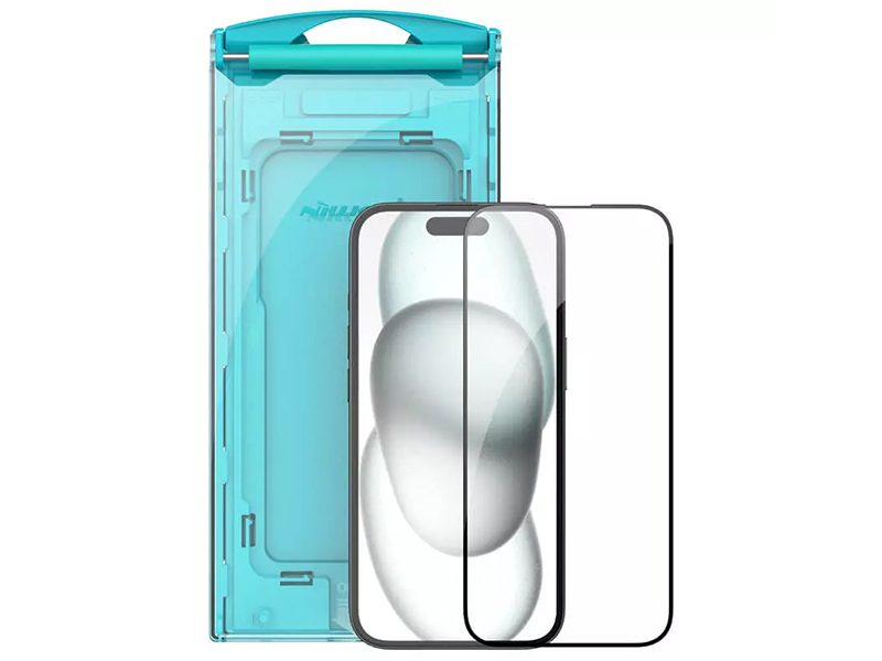 گلس ست آیفون 15 نیلکین Nillkin EZ set tempered glass screen protector iPhone 15 6.1