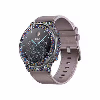 برچسب ماهوت طرح Iran Tile6 مناسب برای ساعت هوشمند هوآوی Watch GT 2 Pro