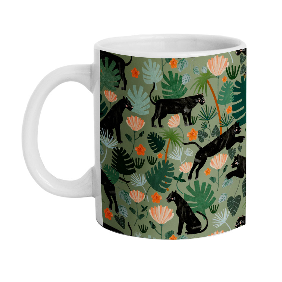 ماگ دارلی طرح یوزپلنگ کد M969