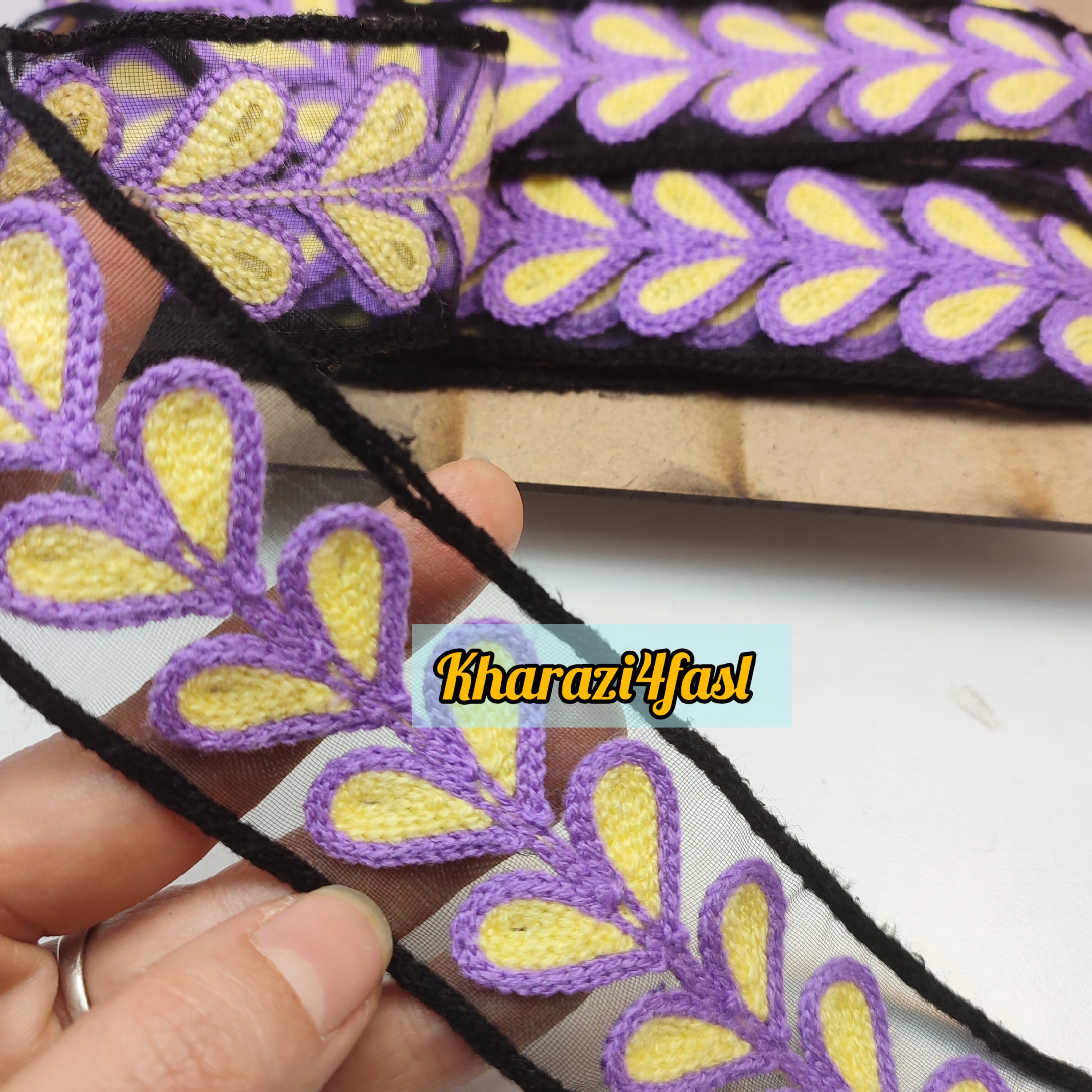 نوار خامه دوزی کد 634