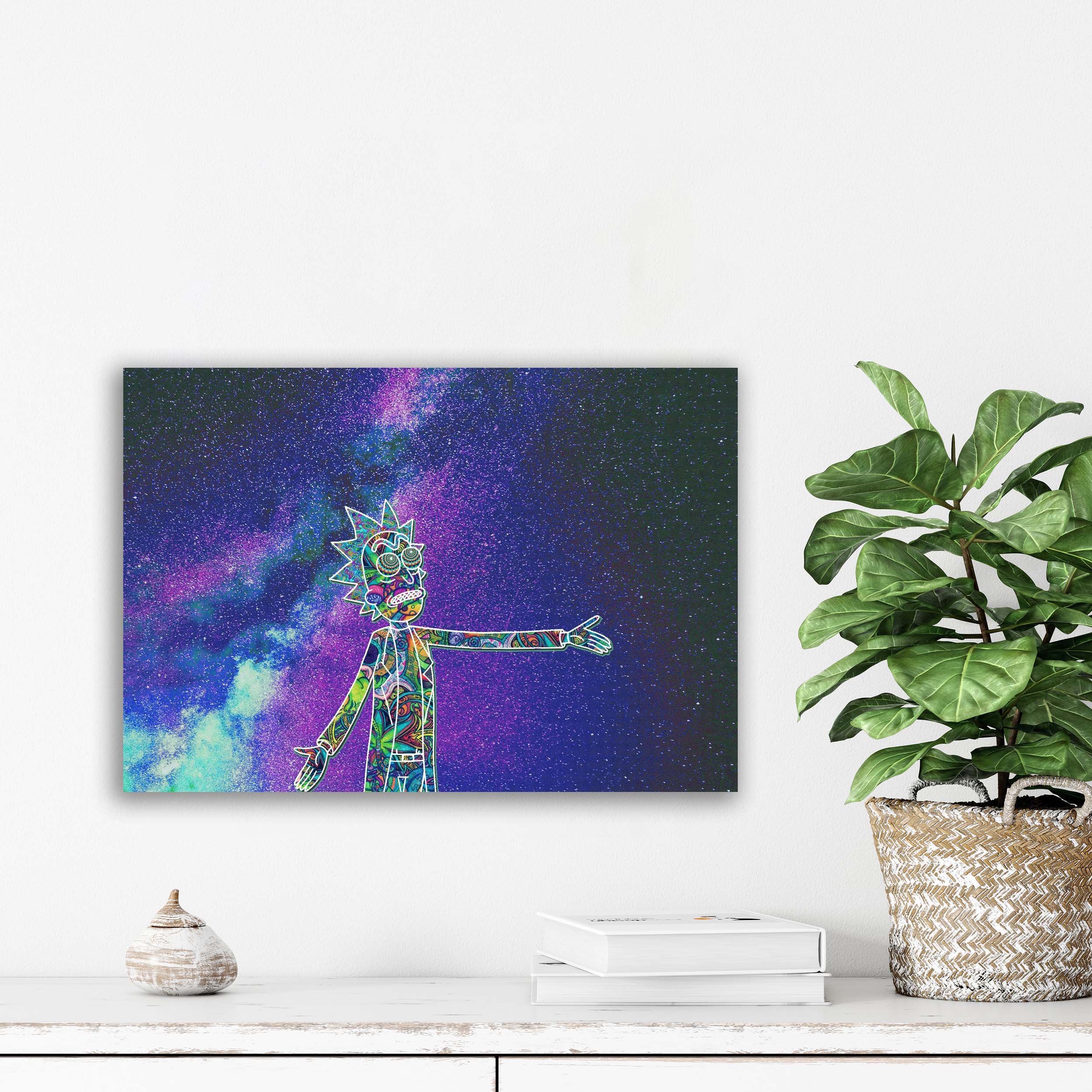 تابلو شاسی آتریسا مدل ریک اند مورتی Rick and Morty