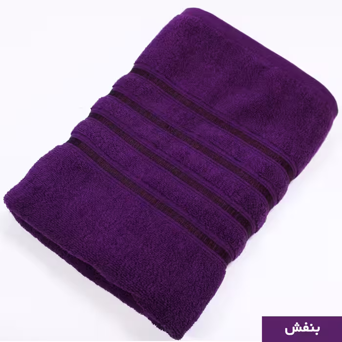 حوله حمام ریسندگی و بافندگی پیشروتاب مدل فورلاین سایز 100x160 سانتی متر