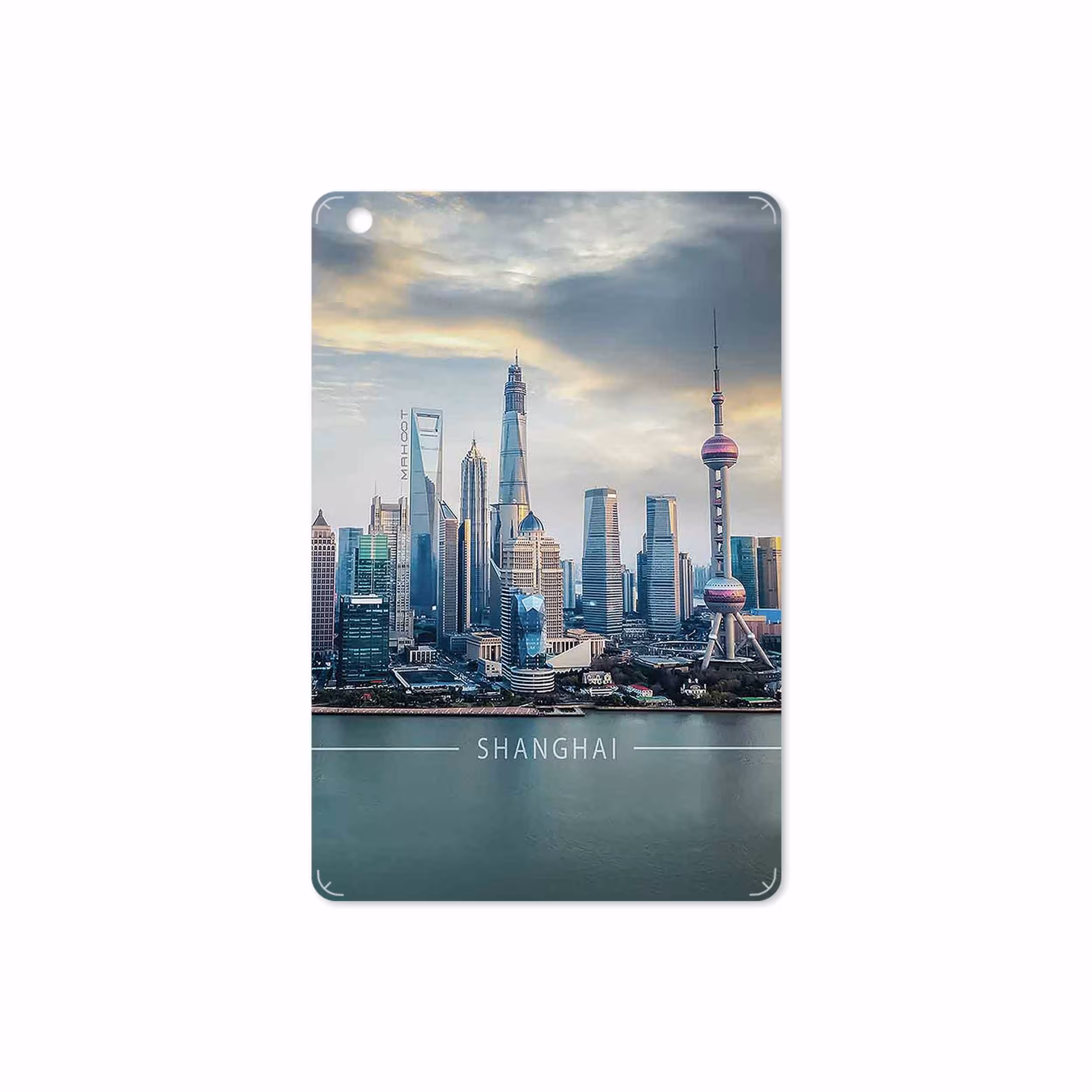 برچسب پوششی ماهوت مدل Shanghai City مناسب برای تبلت اپل iPad mini 2 2013 A1490