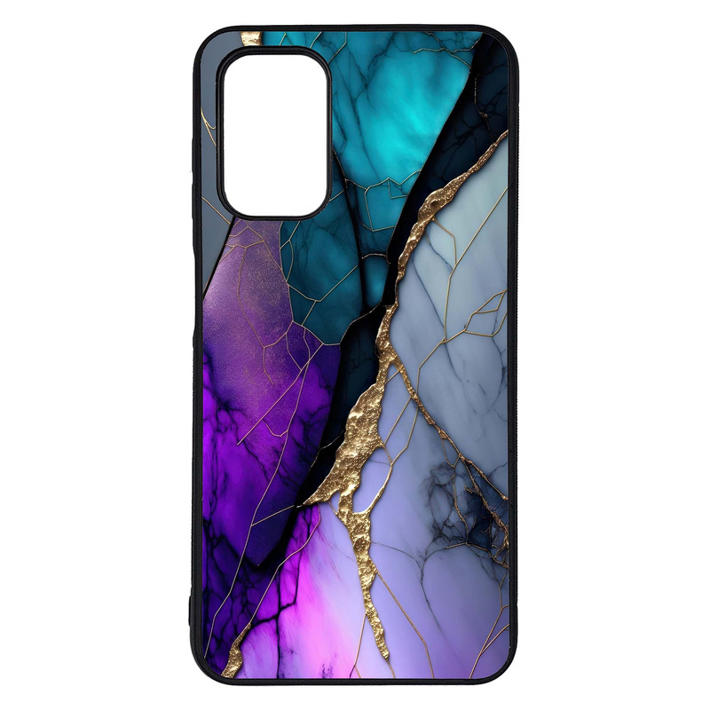 کاور طرح ماربل کد G-082 مناسب برای گوشی موبایل سامسونگ Galaxy A13 4G | دیجی قاب دونی