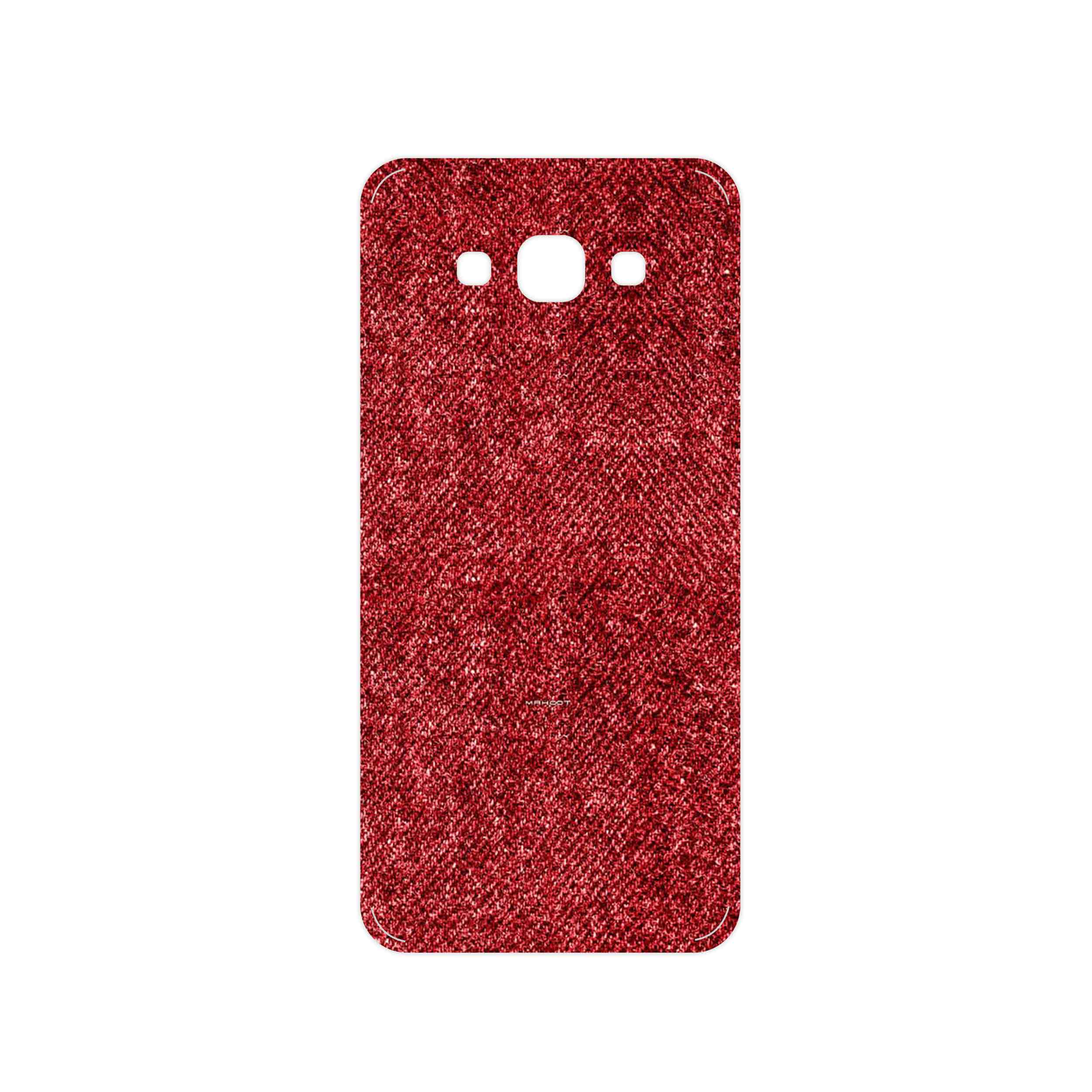 برچسب پوششی ماهوت مدل Fabric Texture 4 مناسب برای گوشی موبایل سامسونگ Galaxy A8