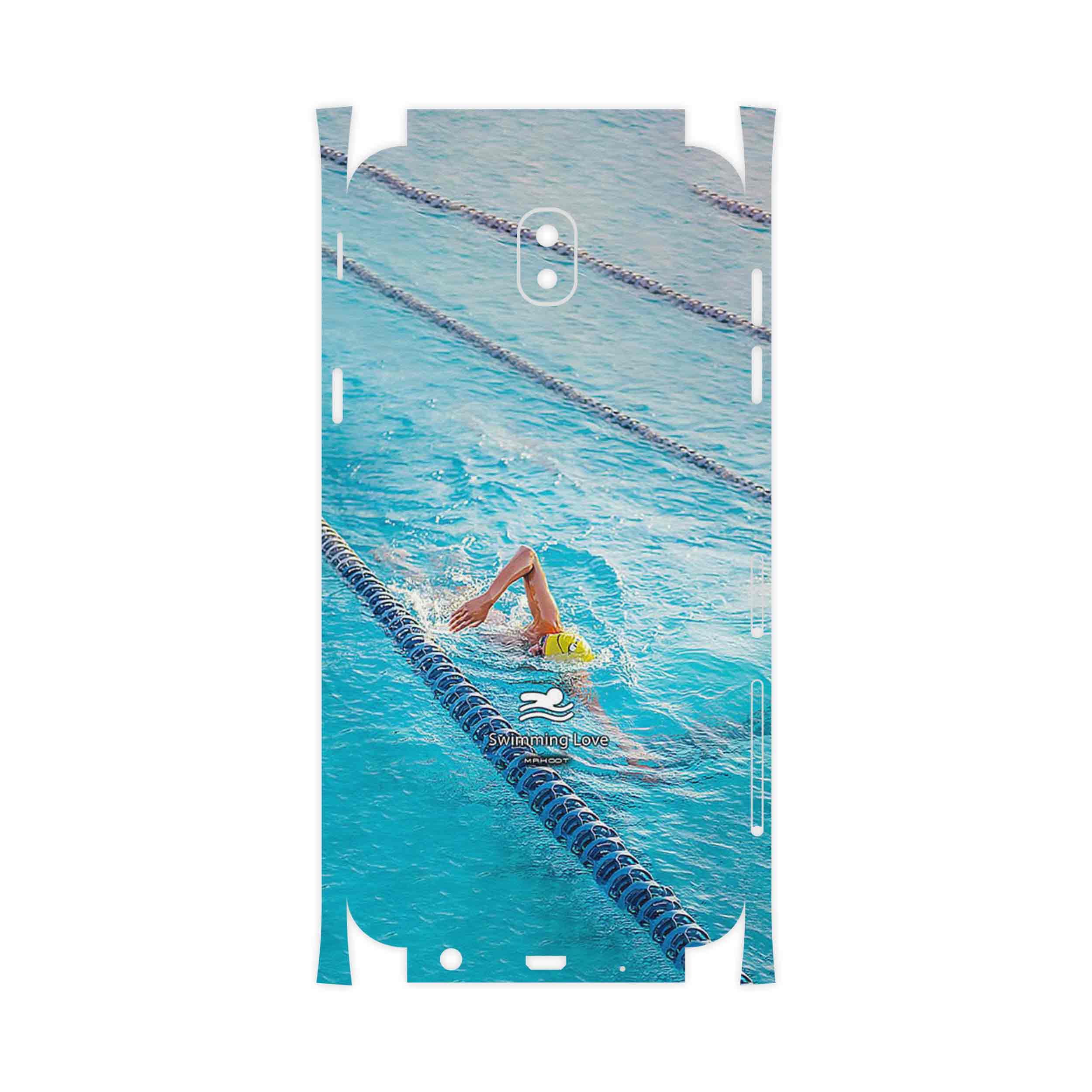برچسب پوششی ماهوت مدل Swimming-FullSkin مناسب برای گوشی موبایل سامسونگ Galaxy J5 Pro