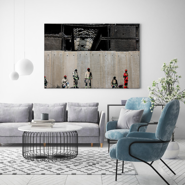 تابلو شاسی طرح آتش نشان کد 164